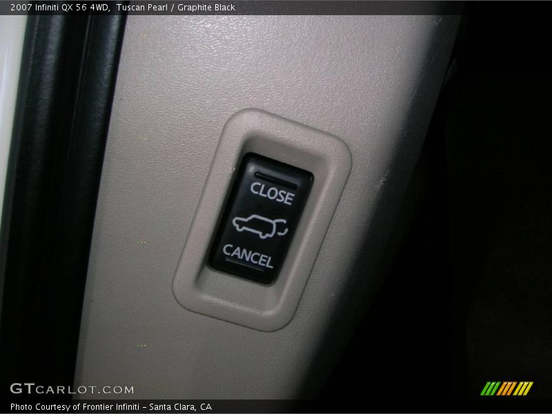 Tuscan Pearl / Graphite Black 2007 Infiniti QX 56 4WD