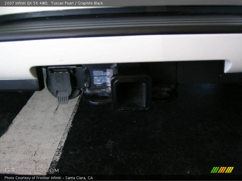 Tuscan Pearl / Graphite Black 2007 Infiniti QX 56 4WD