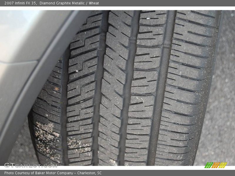 Diamond Graphite Metallic / Wheat 2007 Infiniti FX 35