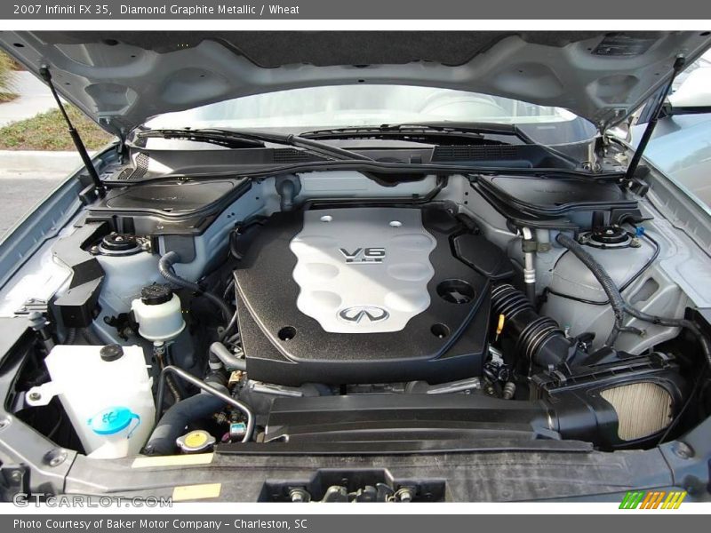Diamond Graphite Metallic / Wheat 2007 Infiniti FX 35