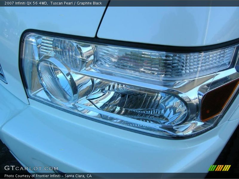 Tuscan Pearl / Graphite Black 2007 Infiniti QX 56 4WD