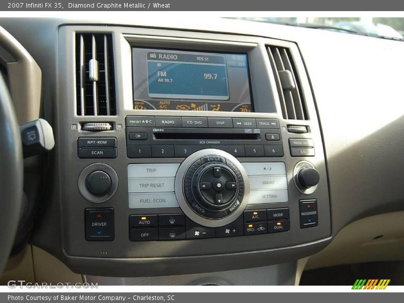Diamond Graphite Metallic / Wheat 2007 Infiniti FX 35