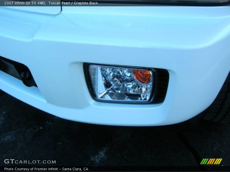 Tuscan Pearl / Graphite Black 2007 Infiniti QX 56 4WD