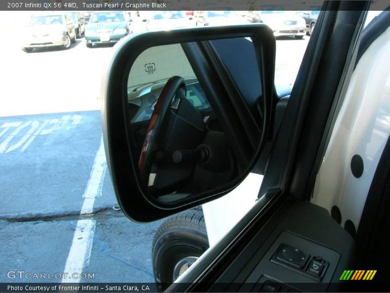 Tuscan Pearl / Graphite Black 2007 Infiniti QX 56 4WD