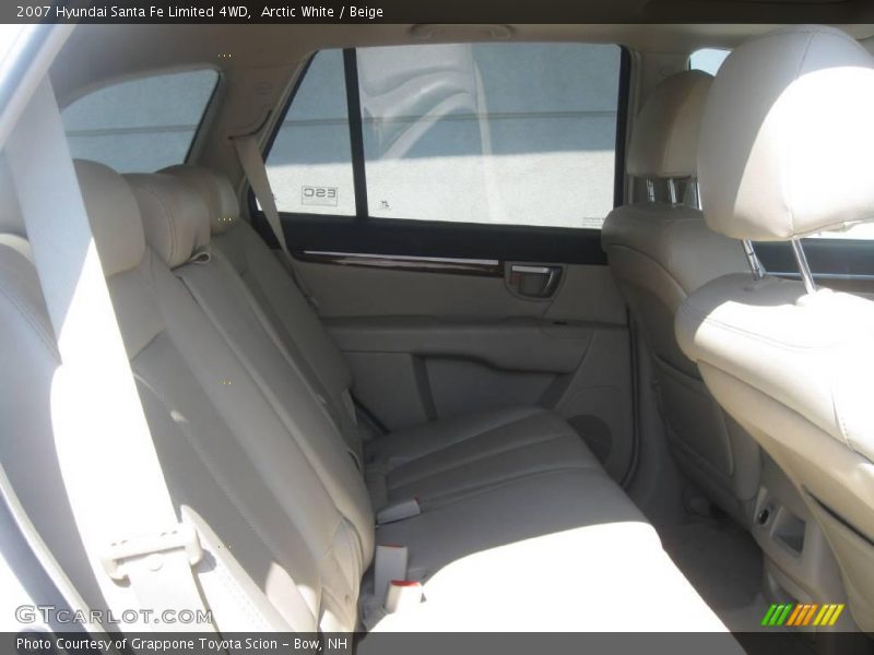 Arctic White / Beige 2007 Hyundai Santa Fe Limited 4WD