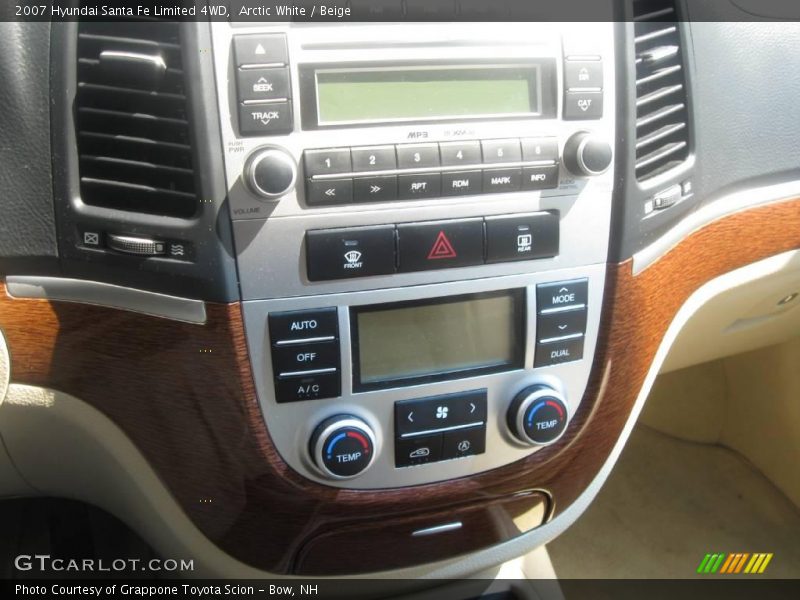 Arctic White / Beige 2007 Hyundai Santa Fe Limited 4WD