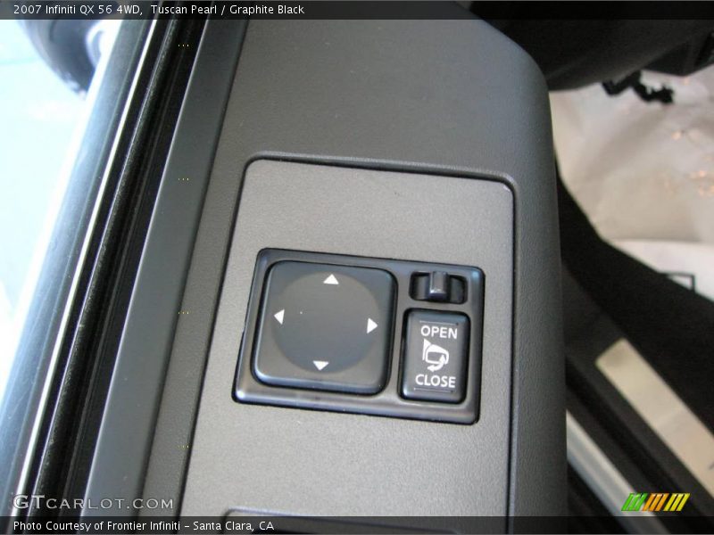 Tuscan Pearl / Graphite Black 2007 Infiniti QX 56 4WD