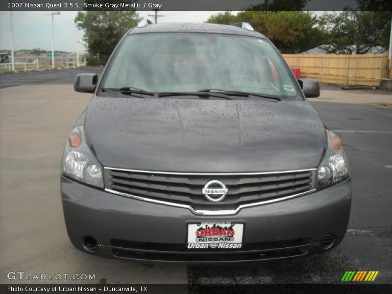 Smoke Gray Metallic / Gray 2007 Nissan Quest 3.5 S