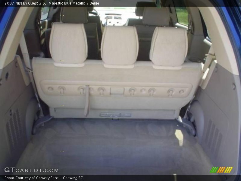 Majestic Blue Metallic / Beige 2007 Nissan Quest 3.5