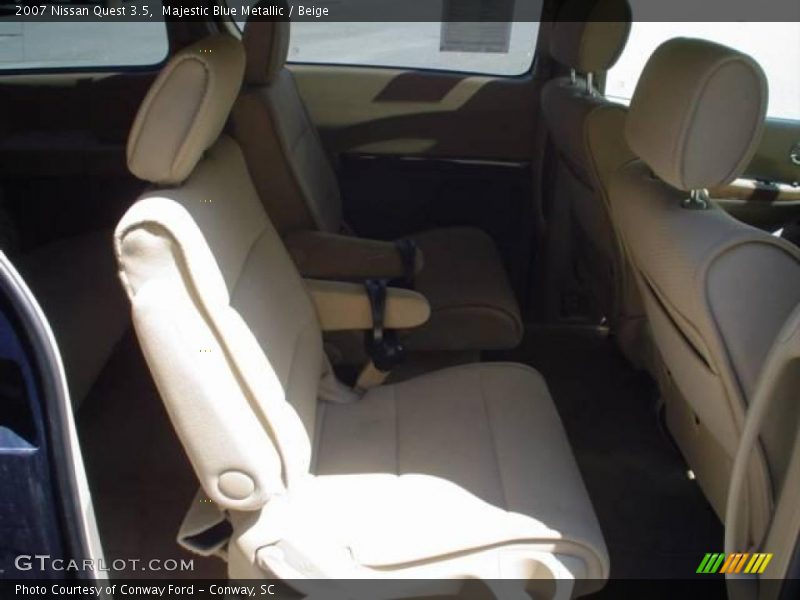 Majestic Blue Metallic / Beige 2007 Nissan Quest 3.5