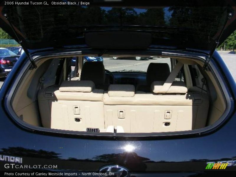 Obsidian Black / Beige 2006 Hyundai Tucson GL