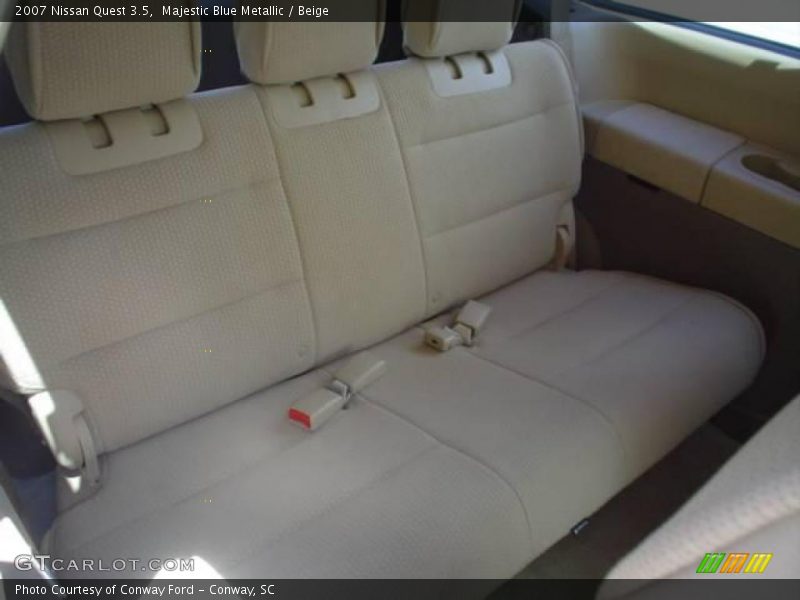Majestic Blue Metallic / Beige 2007 Nissan Quest 3.5
