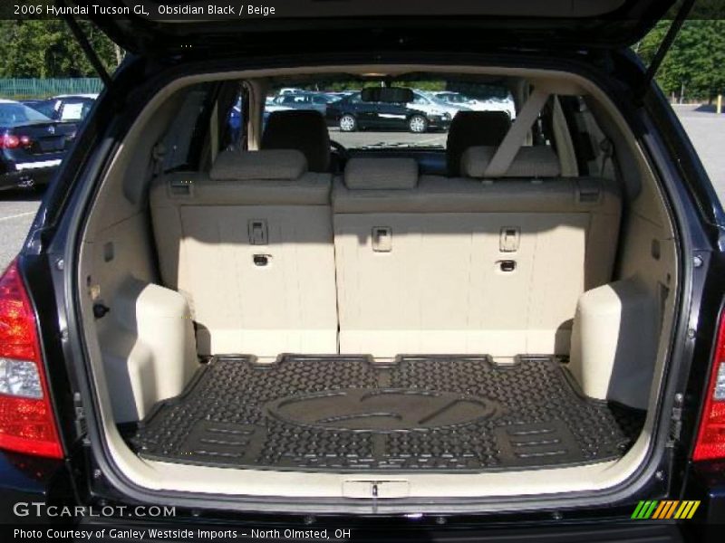 Obsidian Black / Beige 2006 Hyundai Tucson GL