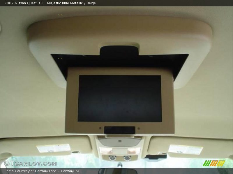 Majestic Blue Metallic / Beige 2007 Nissan Quest 3.5