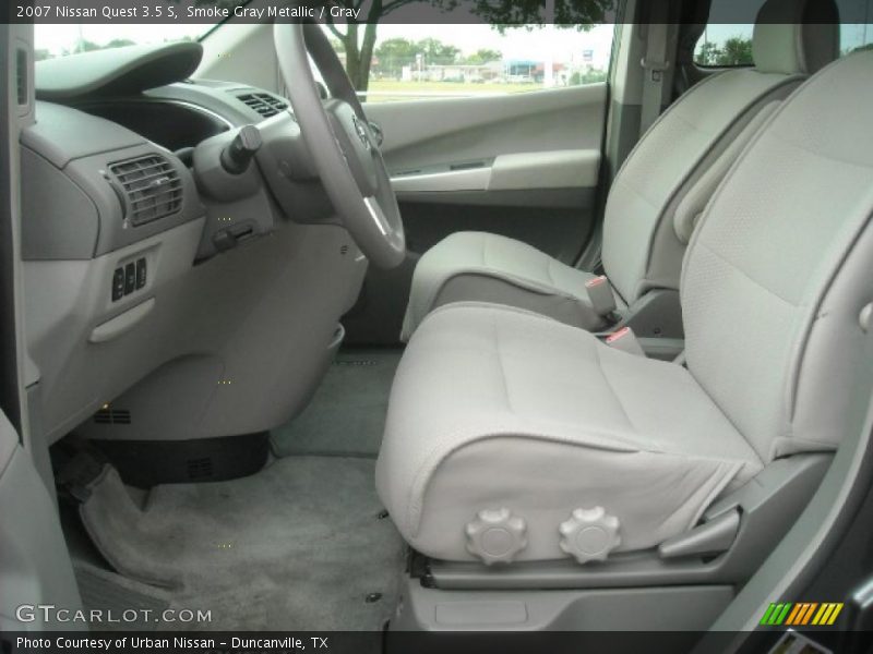 Smoke Gray Metallic / Gray 2007 Nissan Quest 3.5 S
