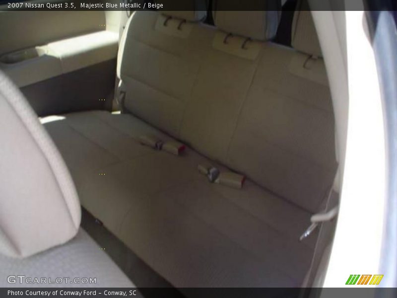 Majestic Blue Metallic / Beige 2007 Nissan Quest 3.5