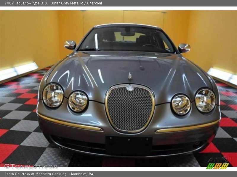 Lunar Grey Metallic / Charcoal 2007 Jaguar S-Type 3.0