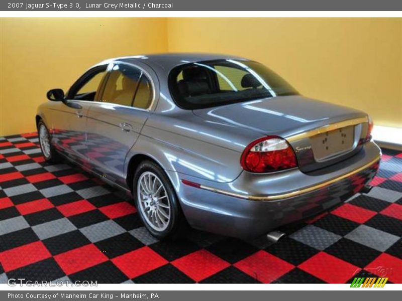 Lunar Grey Metallic / Charcoal 2007 Jaguar S-Type 3.0