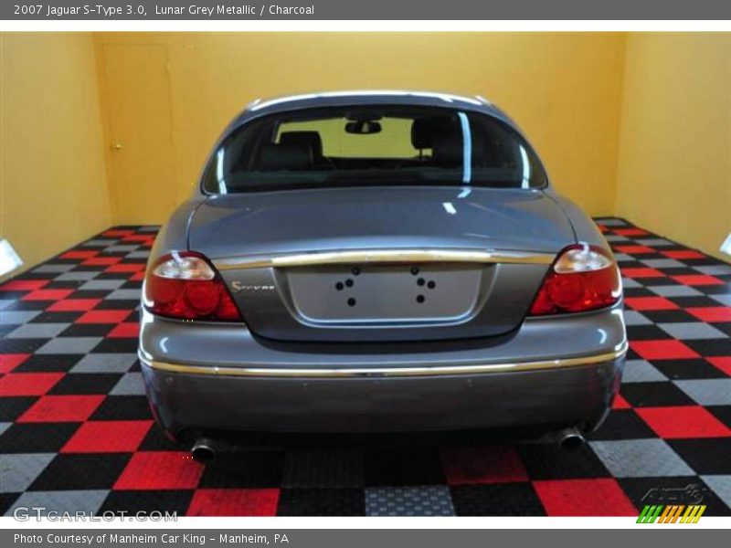 Lunar Grey Metallic / Charcoal 2007 Jaguar S-Type 3.0