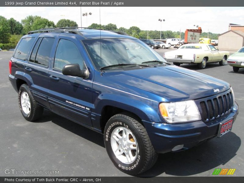 Patriot Blue Pearl / Agate 1999 Jeep Grand Cherokee Limited 4x4