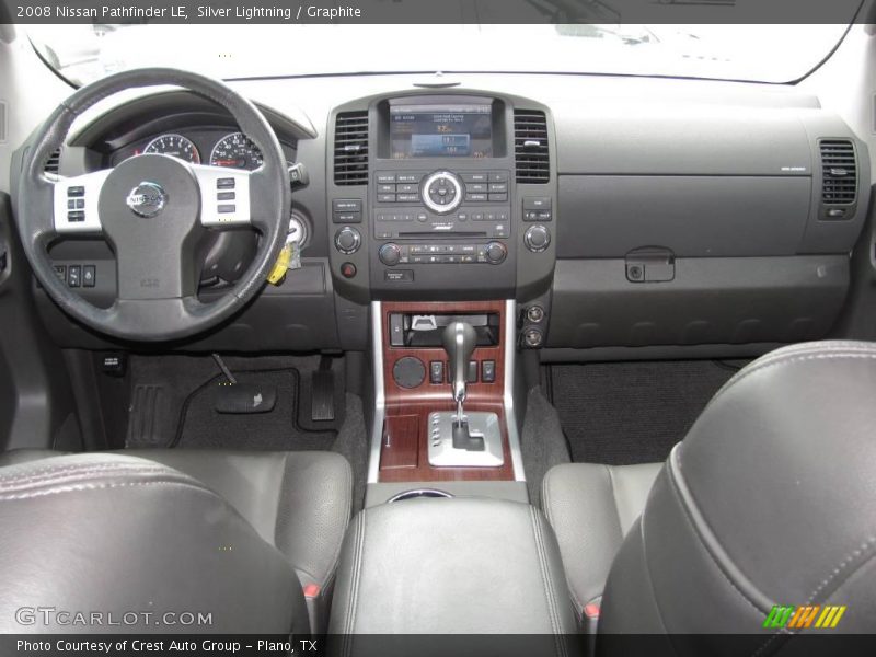 Silver Lightning / Graphite 2008 Nissan Pathfinder LE
