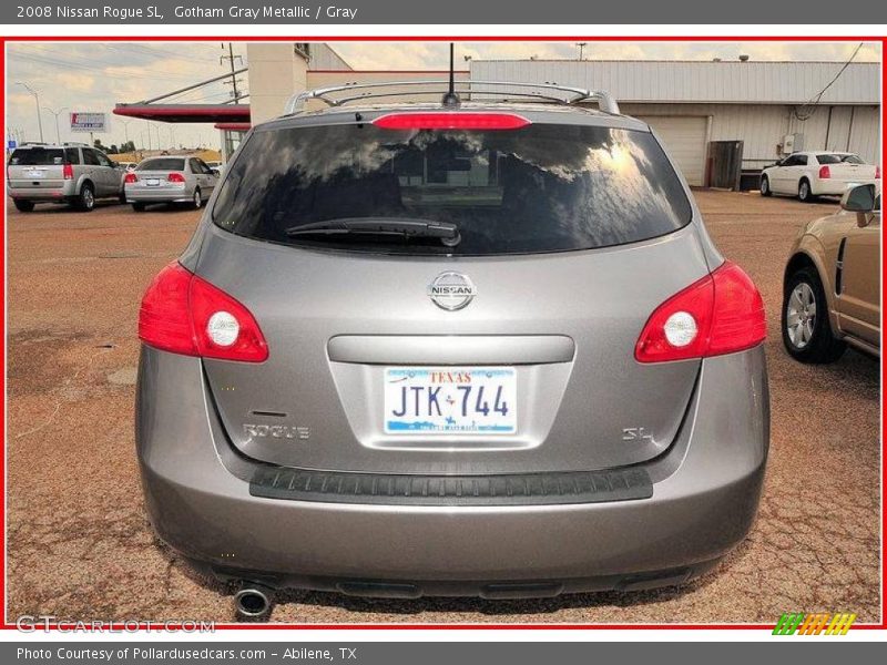 Gotham Gray Metallic / Gray 2008 Nissan Rogue SL