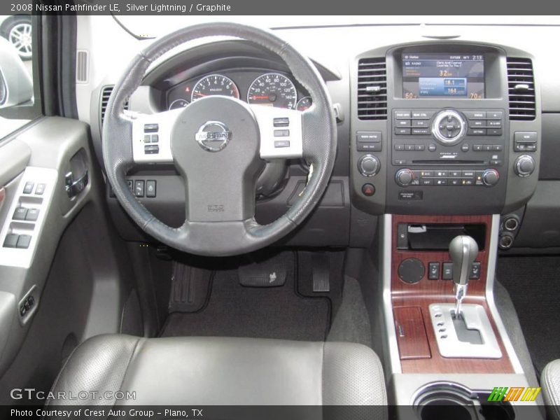Silver Lightning / Graphite 2008 Nissan Pathfinder LE