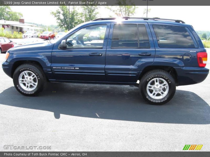 Patriot Blue Pearl / Agate 1999 Jeep Grand Cherokee Limited 4x4