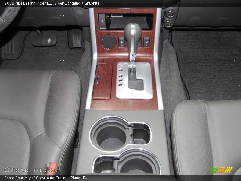 Silver Lightning / Graphite 2008 Nissan Pathfinder LE