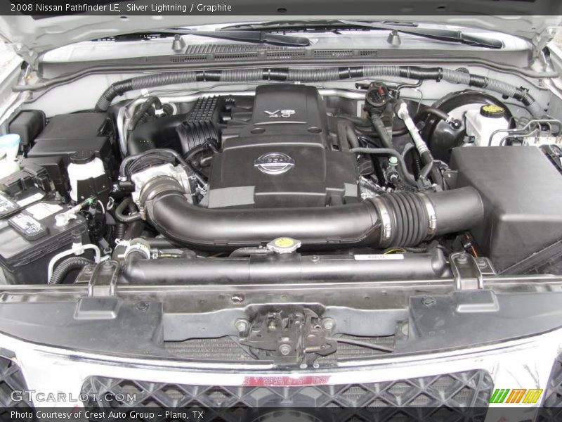 Silver Lightning / Graphite 2008 Nissan Pathfinder LE