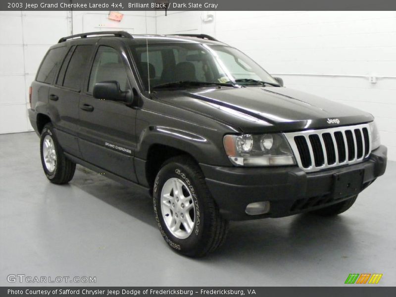 Brilliant Black / Dark Slate Gray 2003 Jeep Grand Cherokee Laredo 4x4