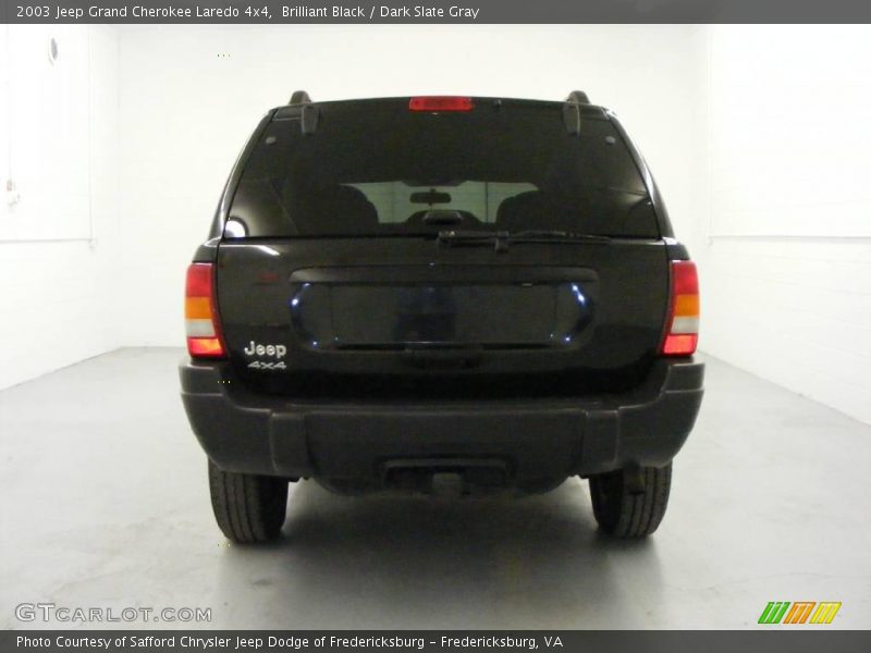 Brilliant Black / Dark Slate Gray 2003 Jeep Grand Cherokee Laredo 4x4