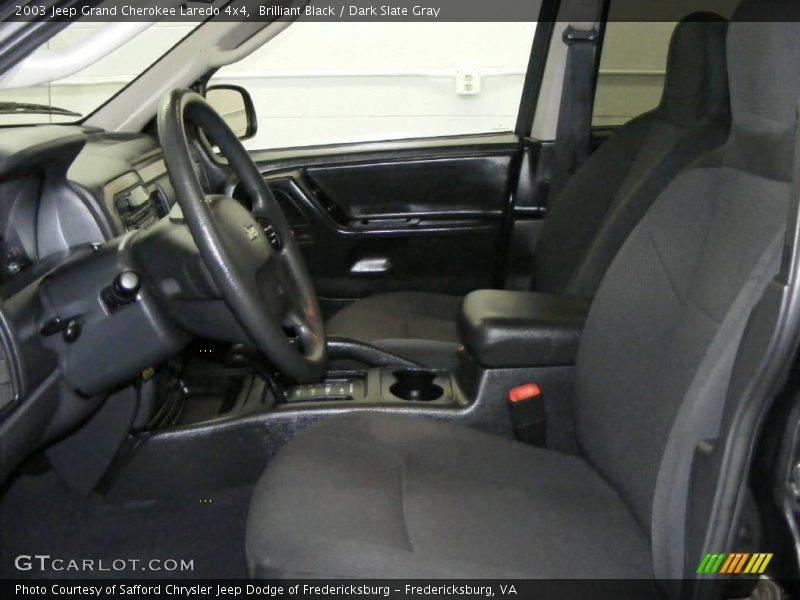 Brilliant Black / Dark Slate Gray 2003 Jeep Grand Cherokee Laredo 4x4