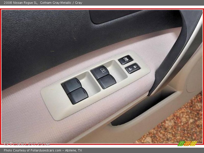 Gotham Gray Metallic / Gray 2008 Nissan Rogue SL