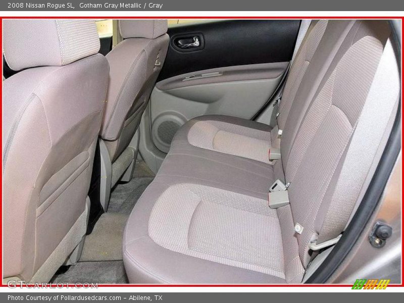 Gotham Gray Metallic / Gray 2008 Nissan Rogue SL