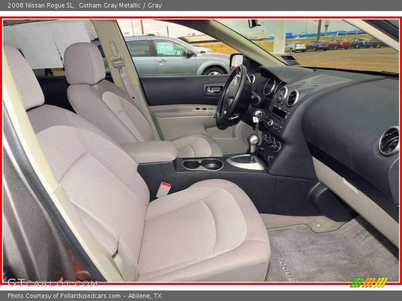 Gotham Gray Metallic / Gray 2008 Nissan Rogue SL