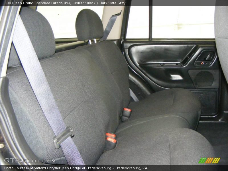 Brilliant Black / Dark Slate Gray 2003 Jeep Grand Cherokee Laredo 4x4