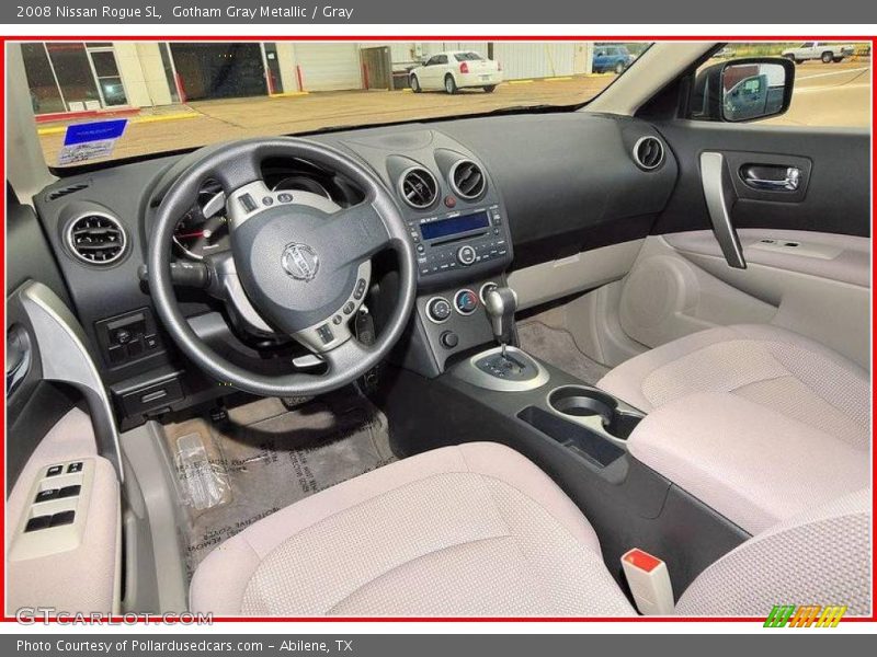 Gotham Gray Metallic / Gray 2008 Nissan Rogue SL