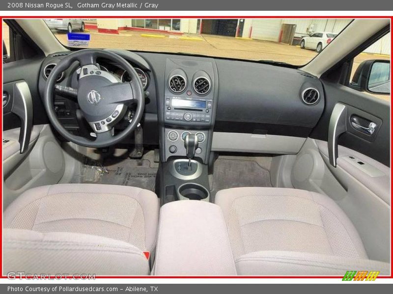 Gotham Gray Metallic / Gray 2008 Nissan Rogue SL