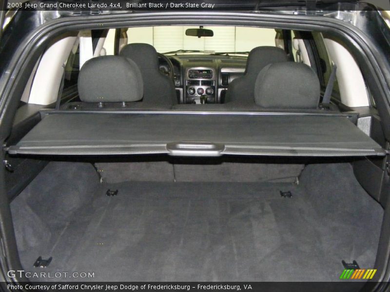 Brilliant Black / Dark Slate Gray 2003 Jeep Grand Cherokee Laredo 4x4