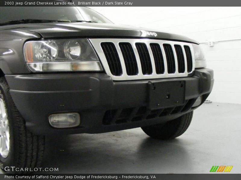 Brilliant Black / Dark Slate Gray 2003 Jeep Grand Cherokee Laredo 4x4
