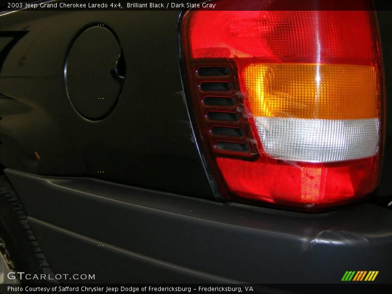 Brilliant Black / Dark Slate Gray 2003 Jeep Grand Cherokee Laredo 4x4