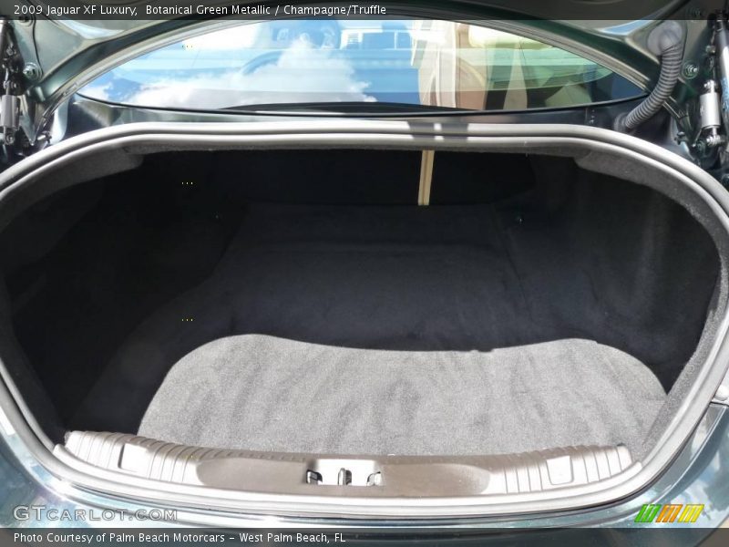 Botanical Green Metallic / Champagne/Truffle 2009 Jaguar XF Luxury