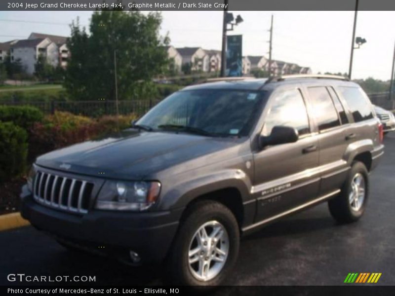Graphite Metallic / Dark Slate Gray 2004 Jeep Grand Cherokee Laredo 4x4