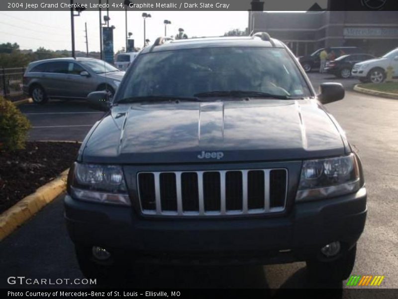 Graphite Metallic / Dark Slate Gray 2004 Jeep Grand Cherokee Laredo 4x4