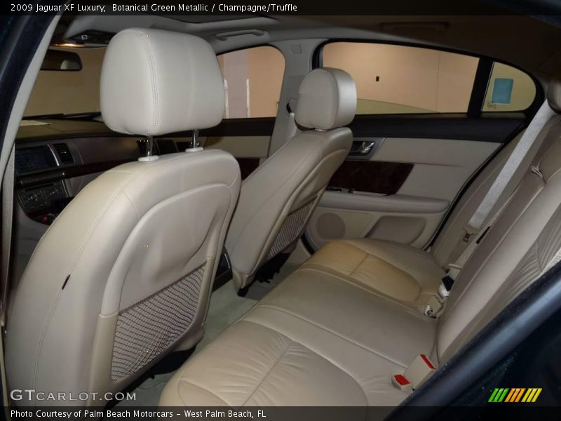 Botanical Green Metallic / Champagne/Truffle 2009 Jaguar XF Luxury