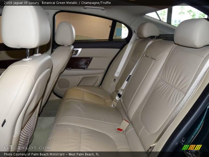 Botanical Green Metallic / Champagne/Truffle 2009 Jaguar XF Luxury