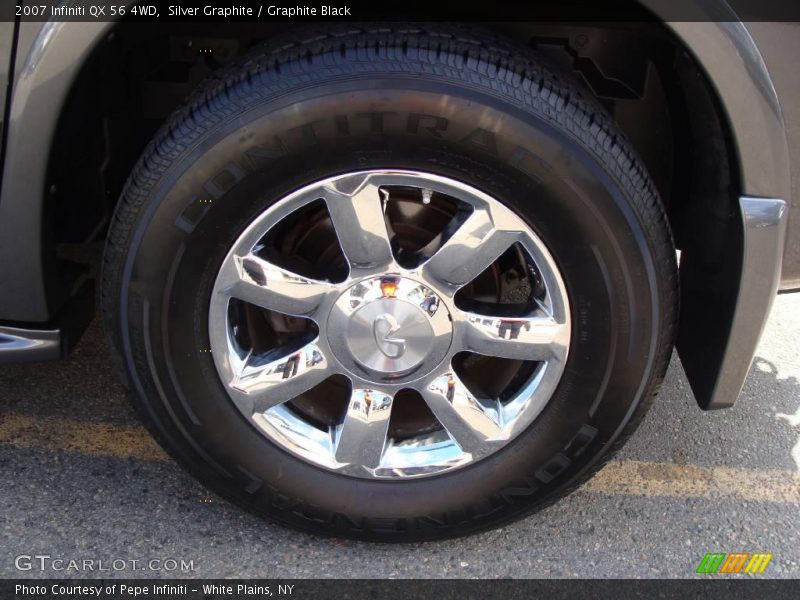 Silver Graphite / Graphite Black 2007 Infiniti QX 56 4WD