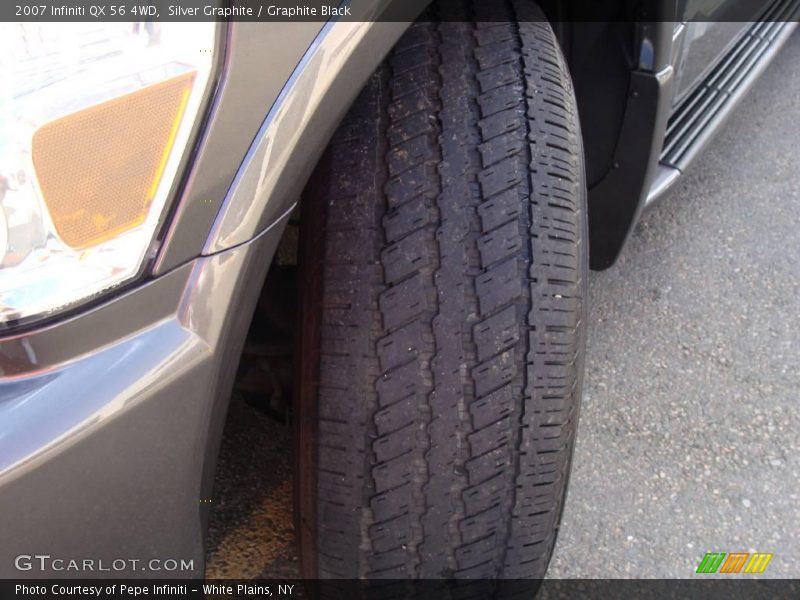 Silver Graphite / Graphite Black 2007 Infiniti QX 56 4WD