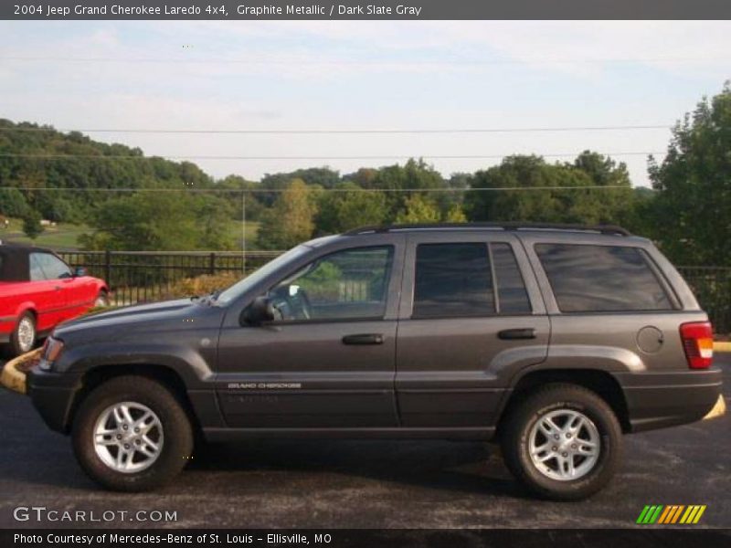 Graphite Metallic / Dark Slate Gray 2004 Jeep Grand Cherokee Laredo 4x4